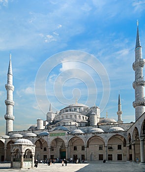 The Sultan Ahmed Mosque photo