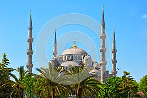 Sultan Ahmed Mosque in Istanbul