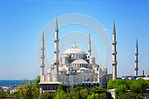 Sultan Ahmed Mosque in Istanbul