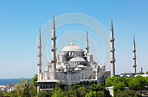 Sultan Ahmed Mosque in Istanbul