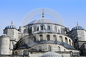 Sultan Ahmed Mosque known as the Blue Mosque in Istanbul, Turkey