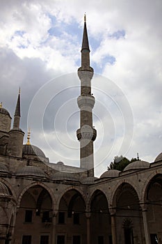 Sultan Ahmed Mosque and Minarete photo