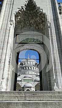 Sultan Ahmet - blue mosque, istanbul in turkey