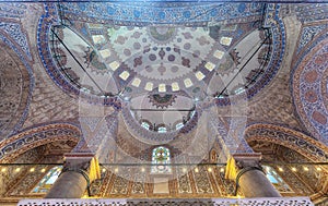 Sultan Ahmet Camii or Blue Mosque in Istanbul, Turkey