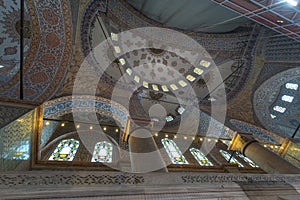 Sultan Ahmet Camii or Blue Mosque in Istanbul, Turkey