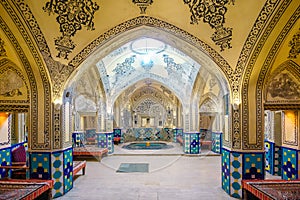 Sultan Amir Ahmad Bathhouse in Kashan, Iran photo