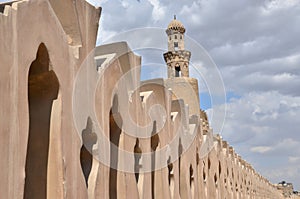 Sultan barqoq door motif in Egypt photo