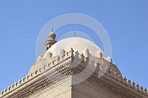 Sultan barqoq door motif in Egypt photo