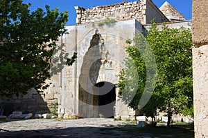 Sultan Han is a large 13th-century Seljuk caravanseray located in the city of Sultanhan