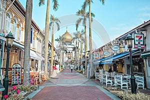 Sultan Mosque in Kampong Glam Malay Tourism Area