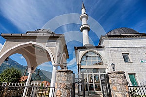 Sultan Mosque in Plav town, Montenegro photo