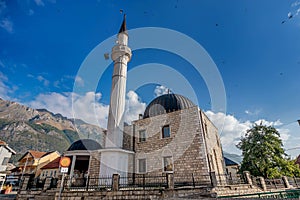 Sultan Mosque in Plav town, Montenegro photo