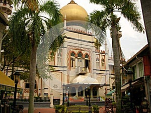 Sultan Mosque in Sultan road singapore.