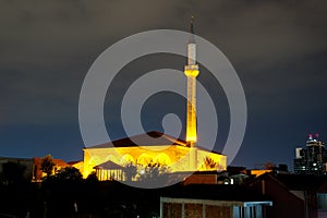 Sultan Murati minaret in Skopje (Macedonia)