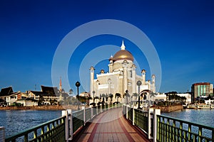 Sultan Omar Ali Saifuddien Mosque in Brunei