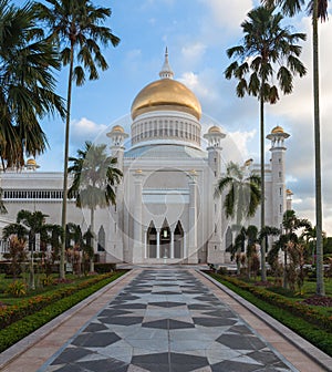 Sultan Omar Ali Saifuddin Mosque in Brunei