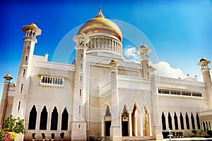 Sultan Omar Ali Saifudding Mosque, Bandar Seri Begawan, Brunei,