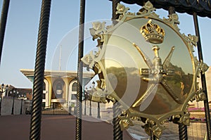 Sultan palace in muscat photo