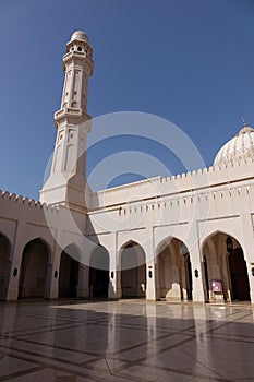 Sultan Qaboos Grand Mosque in Salalah, Dhofar Region of Oman.