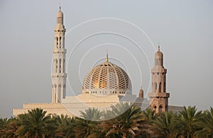 Sultan Qaboos mosk in Oman