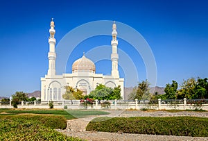 A mosque in Rustaq, Oman