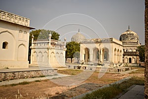 Sultan Quli Qutb Mulk`s tomb was built in 1543. Seven Tombs Stock Photography Image