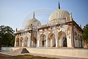 Sultan Quli Qutb Mulk`s tomb was built in 1543. Seven Tombs Stock Photography Image