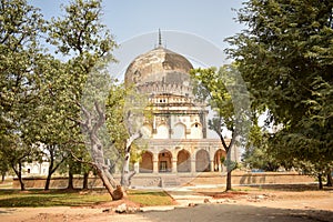 Sultan Quli Qutb Mulk`s tombs was built in 1543. Seven Tombs Stock Photography Image