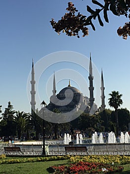 SultanAhmed - The blue mosque in Instanbul photo