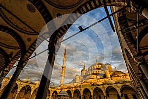 Blue Mosque, Sultanahmet, Istanbul, Turkey photo