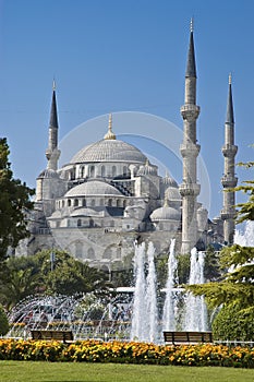 Sultanahmet Mosque at Istanbul photo