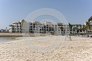 Sultanate Oman Souly Bay Beach and Hotels Oceanside