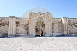 The Sultanhani Caravanserai, Aksaray, Turkey. Silk Road.