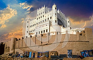 Sultans Palace, Seiyun, Wadi Hadramaut, Yemen photo