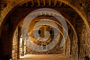 Detalles del interior de la Fortaleza de Santa Cruz photo