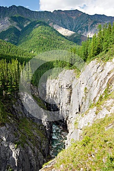 Sumak river - sayan mountains