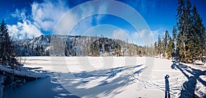 Sumava National Park in south bohemia in Czech reoublic