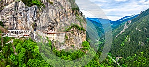 Sumela Monastery in Trabzon Province of Turkey photo