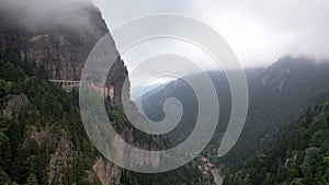 Sumela Monastery Turkish: Sümela Manast?r?, is a Greek Orthodox monastery, in the Maçka district of Trabzon.