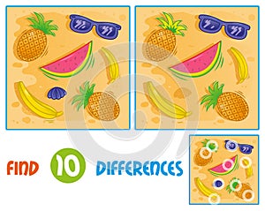 Sumer pattern find 10 differences