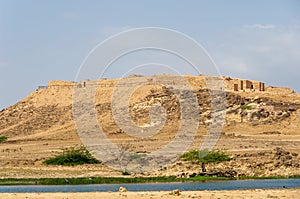 Sumhuram Castle, Khor Rori, Salalah, Dhofar, Sultanate of Oman