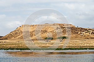 Sumhuram Castle, Khor Rori, Salalah, Dhofar, Sultanate of Oman