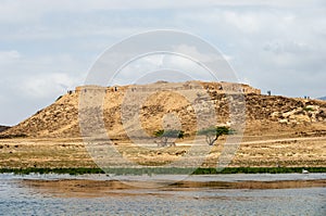 Sumhuram Castle, Khor Rori, Salalah, Dhofar, Sultanate of Oman photo