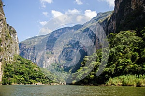 Sumidero canyon in Mexico