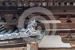 Kondo (Main Hall) of To-ji Temple, , UNESCO World Heritage Site located in Kyoto, Japan