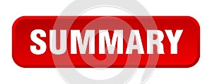 summary button. summary square 3d push button.