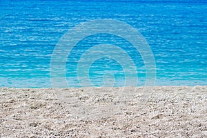 Summer abstract background of tropical beach