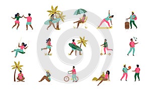Summer Activities Icons Collection