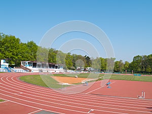 Summer athletic stadium