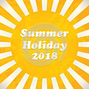 Summer background - 2018